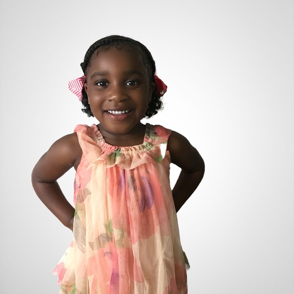 Memory Lane: Floral Ruffle Dress - Picture 2 of 2